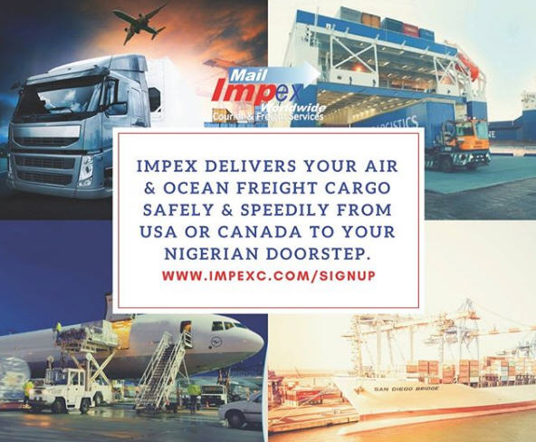 Impex delivers your Air & Ocean Freight cargo